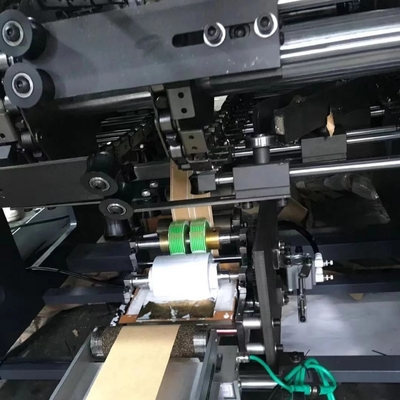 Borsa ad alta velocità di carta kraft che rende a macchina 300 pc/maniglia di carta minima e torta della corda facenti macchina