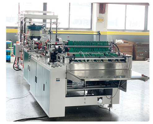 Borsa automatica della chiusura lampo che fa imballaggio del film glassato pe della macchina 12kw