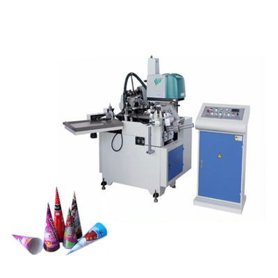 Manica di carta del cono della tazza del gelato che fa macchina 80pcs/Min Fully Automatic