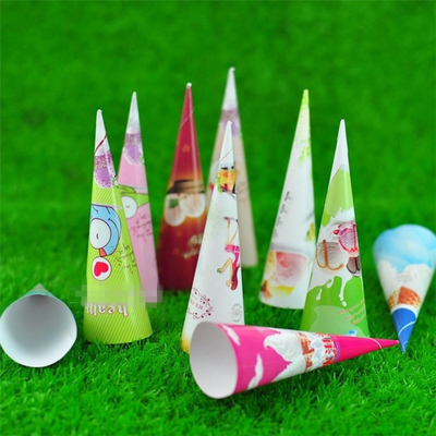 Manica di carta del cono della tazza del gelato che fa macchina 80pcs/Min Fully Automatic