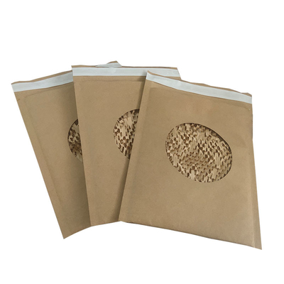 Borsa amichevole della carta kraft di Eco che fa corriere riempito macchina Delivery Envelope Honeycomb