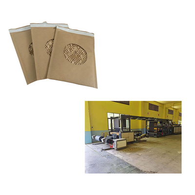 Borsa amichevole della carta kraft di Eco che fa corriere riempito macchina Delivery Envelope Honeycomb