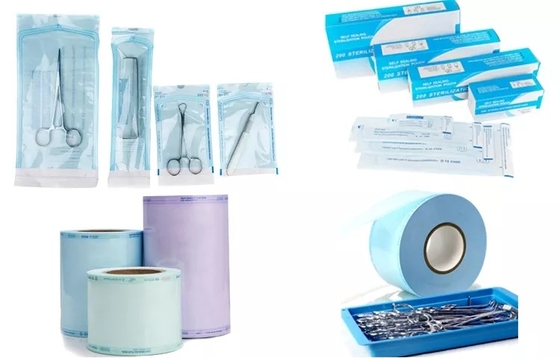 Borsa di carta medica eliminabile del sacchetto che rende l'autoclave della macchina autosigillante