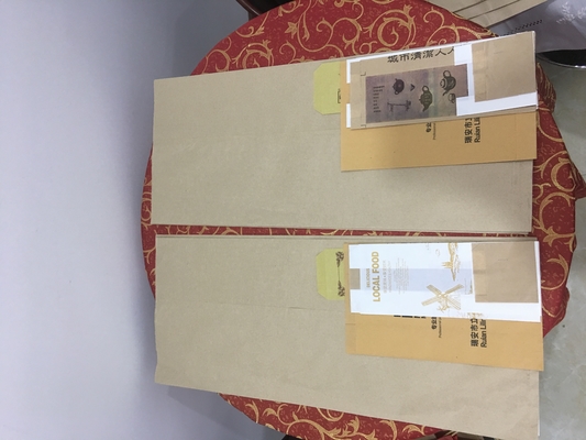 Di lusso stampati trattano l'imballaggio dei gioielli della borsa della carta oleata impermeabile al grasso