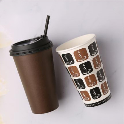 Alta velocità di carta kraft della tazza del ² automatico 16OZ della macchina 380g/m.